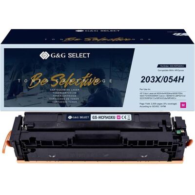 G&G Magenta Tonerkartusche - Kompatibel mit HP 203X - Bürodruckerzubehör G&G Magenta Tonerkartusche - Kompatibel mit HP 203X - Bürodruckerzubehör