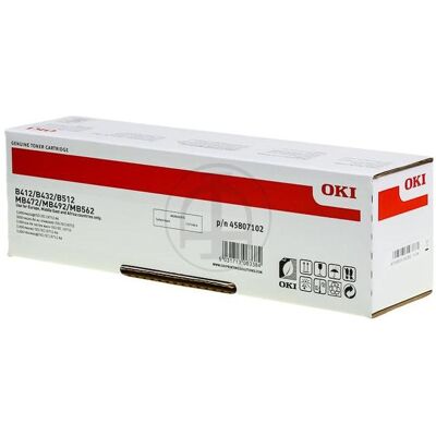 Oki Toner, 45807102 (BK) Oki Toner, 45807102 (BK)