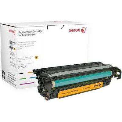 Xerox Toner, Yellow toner cartridge. Equivalent to HP CE252A. Compatible with HP Colour LaserJet CM3530 (Y) Xerox Toner, Yellow toner cartridge. Equivalent to HP CE252A. Compatible with HP Colour LaserJet CM3530 (Y)