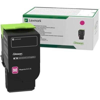Lexmark Toner, 78C2XM0 Toner Cartridge, Magenta (5000 pages) (M) Lexmark Toner, 78C2XM0 Toner Cartridge, Magenta (5000 pages) (M)