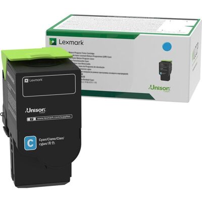 Lexmark Toner, 78C1UC0 (C) Lexmark Toner, 78C1UC0 (C)