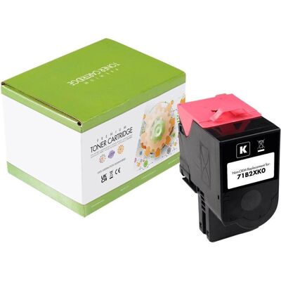 Control, Toner, STATIC Toner cartridge compatible with Lexmark 71B2XK0 compatible (BK) Control, Toner, STATIC Toner cartridge compatible with Lexmark 71B2XK0 compatible (BK)