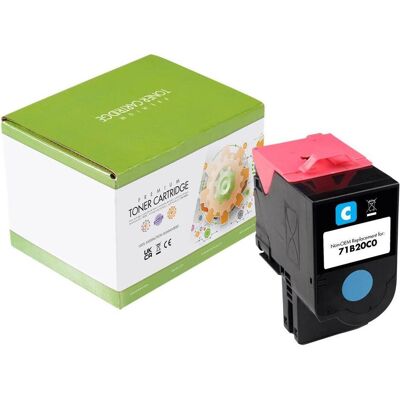 Control, Toner, STATIC Toner cartridge compatible with Lexmark 71B20C0 compatible (C) Control, Toner, STATIC Toner cartridge compatible with Lexmark 71B20C0 compatible (C)