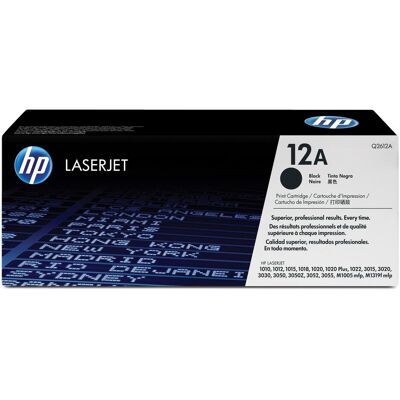 HP Toner, 12a (BK) HP Toner, 12a (BK)