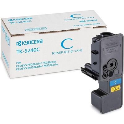 Kyocera Toner, TK-5240 Tonerkartusche 1 Stück(e) Original Cyan (C) Kyocera Toner, TK-5240 Tonerkartusche 1 Stück(e) Original Cyan (C)