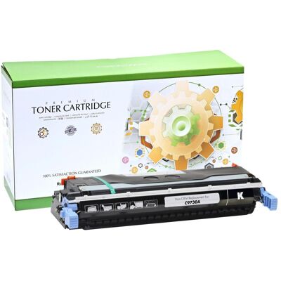 Control, Toner, STATIC Toner cartridge compatible with HP C9730A black remanufactured 13.000 pages (BK) Control, Toner, STATIC Toner cartridge compatible with HP C9730A black remanufactured 13.000 pages (BK)