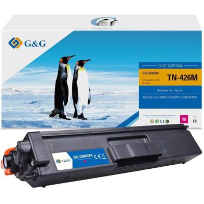 G&G, Toner, Kompatibler Toner, Magenta, für Brother TN-426M (M) G&G, Toner, Kompatibler Toner, Magenta, für Brother TN-426M (M)