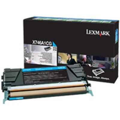 Lexmark Toner, X746a1cg (C) Lexmark Toner, X746a1cg (C)