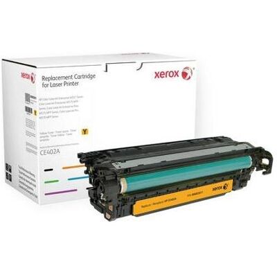 Xerox Toner, Yellow toner cartridge. Equivalent to HP CE402A. Compatible with HP Colour LaserJet M551DN (Y) Xerox Toner, Yellow toner cartridge. Equivalent to HP CE402A. Compatible with HP Colour LaserJet M551DN (Y)
