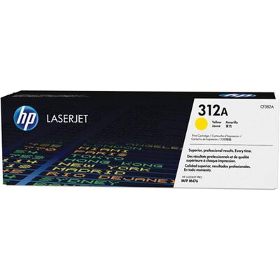 HP Toner, Toner CF382A n°312A - Yellow HP Toner, Toner CF382A n°312A - Yellow