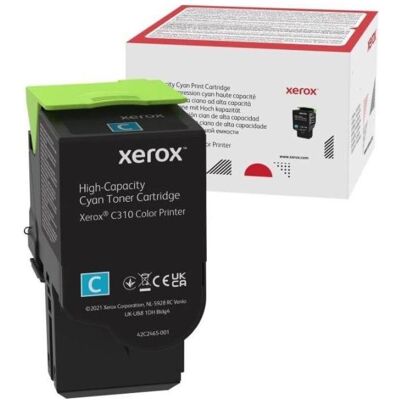 Xerox C310 Cyan Hochkapazitäts Toner - Druckpatron Xerox C310 Cyan Hochkapazitäts Toner - Druckpatron