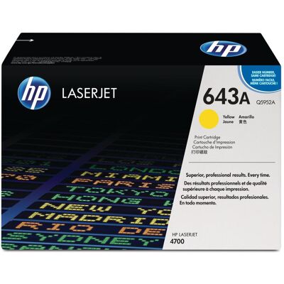 HP Toner, 643a (Y) HP Toner, 643a (Y)