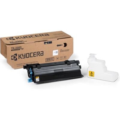 Kyocera Toner, TK-3300, 14500 paginas, Zwart, 1 stuk(s) (BK) Kyocera Toner, TK-3300, 14500 paginas, Zwart, 1 stuk(s) (BK)