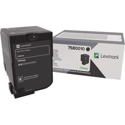 Lexmark Toner, 75b0010 (BK) Lexmark Toner, 75b0010 (BK)
