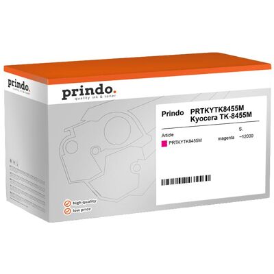 Prindo, Toner, kompatibel mit Kyocera TK-8455M (M) Prindo, Toner, kompatibel mit Kyocera TK-8455M (M)
