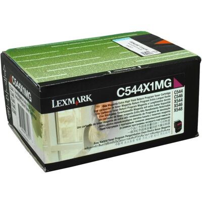 Lexmark Toner, C544x1mg (M) Lexmark Toner, C544x1mg (M)