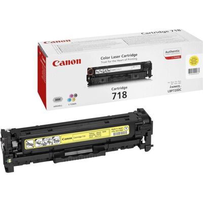 Canon Toner, 718Y (Y) Canon Toner, 718Y (Y)