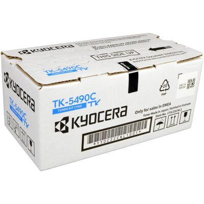Kyocera Toner, Toner TK-5490C PA2101/MA2101 Serie Cyan (C) Kyocera Toner, Toner TK-5490C PA2101/MA2101 Serie Cyan (C)