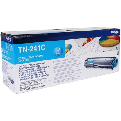 Brother Toner, Toner TN-241 Cyan Oryginał (TN241C) Brother Toner, Toner TN-241 Cyan Oryginał (TN241C)