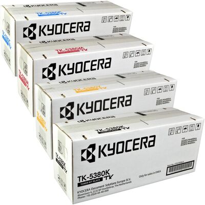Kyocera Toner, 4 Toner TK-5380 Multipack K C M Y 4-farbig (BK, C, M, Y) Kyocera Toner, 4 Toner TK-5380 Multipack K C M Y 4-farbig (BK, C, M, Y)
