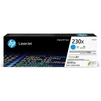HP Toner, 230X Cyan Original LaserJet Toner Cartridge, 5500 pages, Cyan, 1 pc(s) (C) HP Toner, 230X Cyan Original LaserJet Toner Cartridge, 5500 pages, Cyan, 1 pc(s) (C)