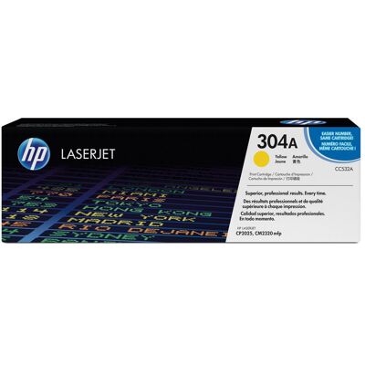HP Toner, 304a (Y) HP Toner, 304a (Y)