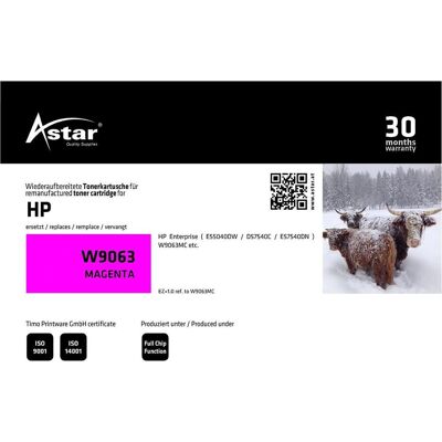Astar, Toner, AS40437 HP W9063 LJ Managed Astar, Toner, AS40437 HP W9063 LJ Managed