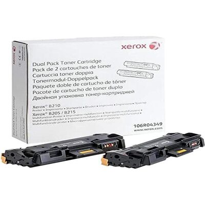 Xerox Toner, 106R04349 Toner Doppelpack 3.000 Seiten VE=2 Schwarz B 205 (BK) Xerox Toner, 106R04349 Toner Doppelpack 3.000 Seiten VE=2 Schwarz B 205 (BK)