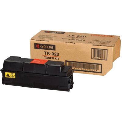 Kyocera Toner, 1T02F90NLS TK320 FS Toner black (BK) Kyocera Toner, 1T02F90NLS TK320 FS Toner black (BK)