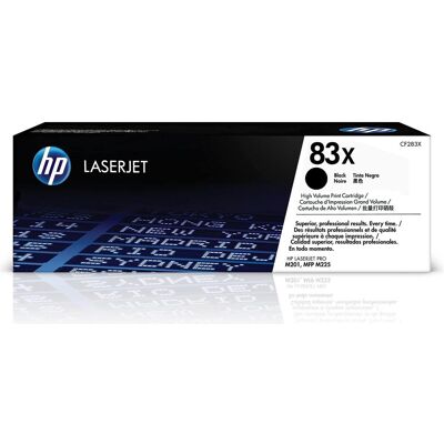 HP Toner, 83x (BK) HP Toner, 83x (BK)