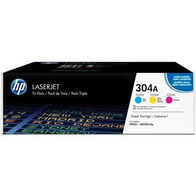 HP Toner, 304a (C, M, Y) HP Toner, 304a (C, M, Y)