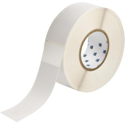 Brady, Etikettenrolle, THT-83-417-0.5, selbstlaminierendes Vinyl, Weiss/Transparent, 50.80 x 38.10(177.80) mm, perma (50.80 mm) Brady, Etikettenrolle, THT-83-417-0.5, selbstlaminierendes Vinyl, Weiss/Transparent, 50.80 x 38.10(177.80) mm, perma (50.80 mm)