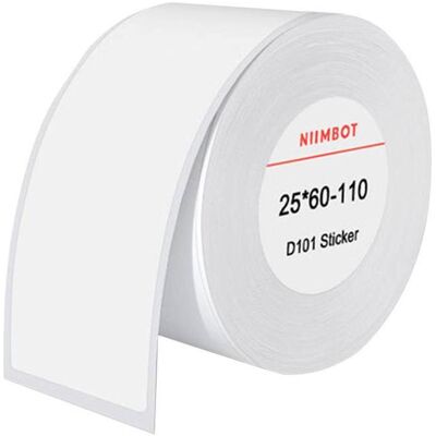 Niimbot T2560-110 Weiße Thermoetiketten - Thermo Labels Niimbot T2560-110 Weiße Thermoetiketten - Thermo Labels