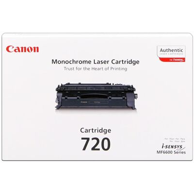 Canon 720 (BK) Toner - Originaler Toner für Canon-Drucker Canon 720 (BK) Toner - Originaler Toner für Canon-Drucker