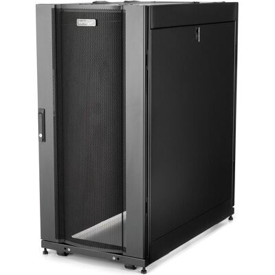 StarTech 25U Rack Cabinet (25 HE, 19 Zoll Rack), Serverschrank, Schwarz StarTech 25U Rack Cabinet (25 HE, 19 Zoll Rack), Serverschrank, Schwarz