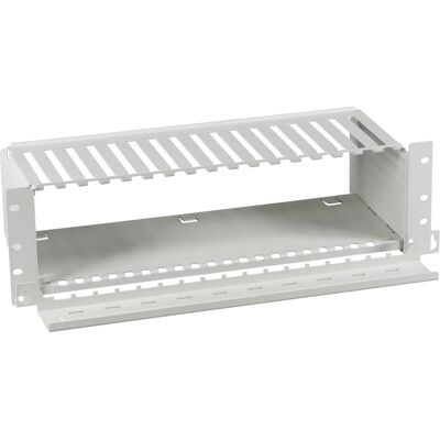 EFB Elektronik FTTH 19" 1HE Träger für 17x Moduleinschübe,FTTH-MODUL-X inkl. Kabelführung, Serverschrank Zubehör EFB Elektronik FTTH 19" 1HE Träger für 17x Moduleinschübe,FTTH-MODUL-X inkl. Kabelführung, Serverschrank Zubehör