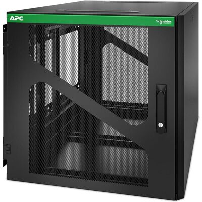 APC NetShelter 12U Wallmount Rack Enclosure Cabinet Side Mount UPS Depth (12 HE, 19 Zoll Rack), Serverschrank, Schwarz APC NetShelter 12U Wallmount Rack Enclosure Cabinet Side Mount UPS Depth (12 HE, 19 Zoll Rack), Serverschrank, Schwarz