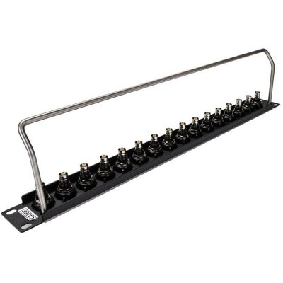 RS PRO Patchfeld Typ Geladenes Rack BNC 16 Anschlü, Serverschrank Zubehör RS PRO Patchfeld Typ Geladenes Rack BNC 16 Anschlü, Serverschrank Zubehör