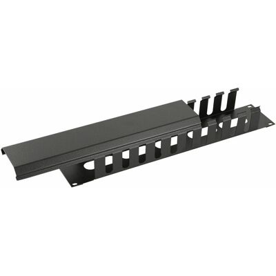 Lanview 2U 19" SLIDING COVER CABLE, Serverschrank Zubehör, Schwarz Lanview 2U 19" SLIDING COVER CABLE, Serverschrank Zubehör, Schwarz