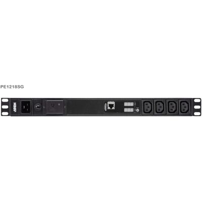 Aten PE1218SG 1U Basis PDU mit Messfunktion und Überspannungsschutz, USV Zubehör Aten PE1218SG 1U Basis PDU mit Messfunktion und Überspannungsschutz, USV Zubehör