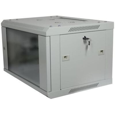 Allnet 19"Wandgehäuse, 6HE, 1-teilig, T450mm, Lichtgrau, zerlegt(Flat Pack), SMA-Serie (6 HE, 19 Zoll Rack), Serverschrank, Grau Allnet 19"Wandgehäuse, 6HE, 1-teilig, T450mm, Lichtgrau, zerlegt(Flat Pack), SMA-Serie (6 HE, 19 Zoll Rack), Serverschrank, Grau