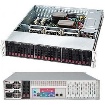 Supermicro SC216BE1C-R920LPB: Servergehäuse 19", Server Barebone Supermicro SC216BE1C-R920LPB: Servergehäuse 19", Server Barebone
