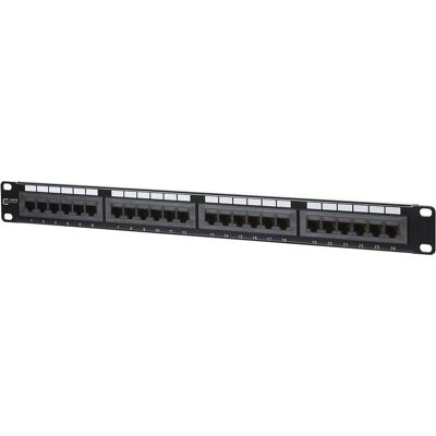 Metz Connect 130A10-AP29-E UTP panel 24Port Cat.6, Server Zubehör, Schwarz Metz Connect 130A10-AP29-E UTP panel 24Port Cat.6, Server Zubehör, Schwarz