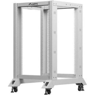 Lanberg OFFENES RACK 19 18HE 600X800 GRAU (18 HE, 19 Zoll Rack), Serverschrank, Grau Lanberg OFFENES RACK 19 18HE 600X800 GRAU (18 HE, 19 Zoll Rack), Serverschrank, Grau