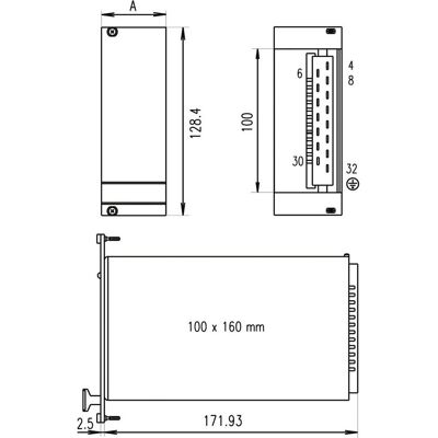 Schroff Netzgeräte, Serverschrank Zubehör, Grau Schroff Netzgeräte, Serverschrank Zubehör, Grau