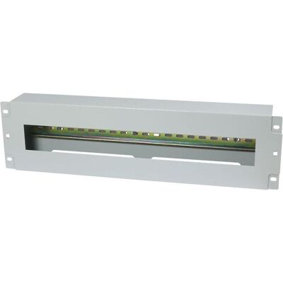 Allnet 19"zbh. Schutzschalterleiste für Hutschiene/DIN-Rail Geräte, T61mm/3HE, Lichtgrau, Frontmon, Serverschrank Zubehör, Grau Allnet 19"zbh. Schutzschalterleiste für Hutschiene/DIN-Rail Geräte, T61mm/3HE, Lichtgrau, Frontmon, Serverschrank Zubehör, Grau
