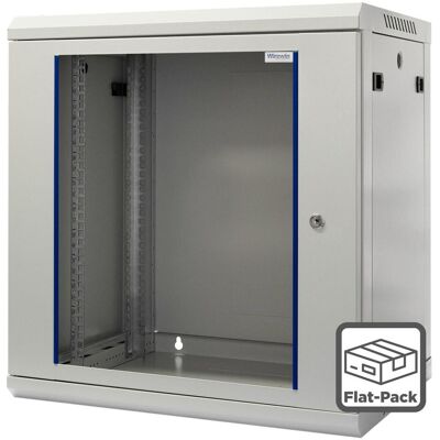 Wirewin 19/ Wandschrank, einteilig, Pro 3nd Generation, Flat-Pack, 600x600mm, hellgrau (12 HE, 19 Zoll Rack), Serverschrank, Grau Wirewin 19/ Wandschrank, einteilig, Pro 3nd Generation, Flat-Pack, 600x600mm, hellgrau (12 HE, 19 Zoll Rack), Serverschrank, Grau