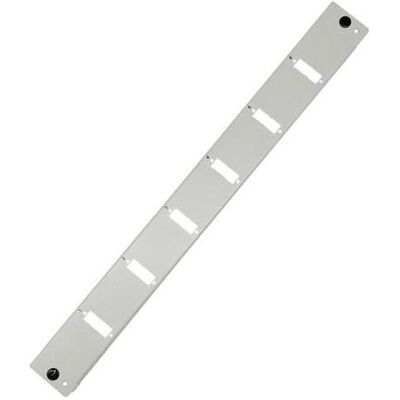 Tecline Frontblende für 19" Spleissbox 1 HE, 6x SC Duplex / LC Quad, lichtgrau RAL 7035, Serverschrank Zubehör, Grau Tecline Frontblende für 19" Spleissbox 1 HE, 6x SC Duplex / LC Quad, lichtgrau RAL 7035, Serverschrank Zubehör, Grau