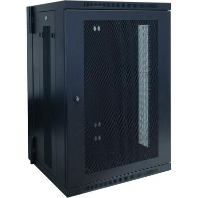 Eaton 18u Wall Mount Rack Enclosure (18 HE, 19 Zoll Rack), Serverschrank, Schwarz Eaton 18u Wall Mount Rack Enclosure (18 HE, 19 Zoll Rack), Serverschrank, Schwarz