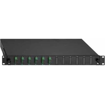 Rutenbeck 6 x SC-D OS2 Faser Trennkasten - 1U Rackmontage Rutenbeck 6 x SC-D OS2 Faser Trennkasten - 1U Rackmontage